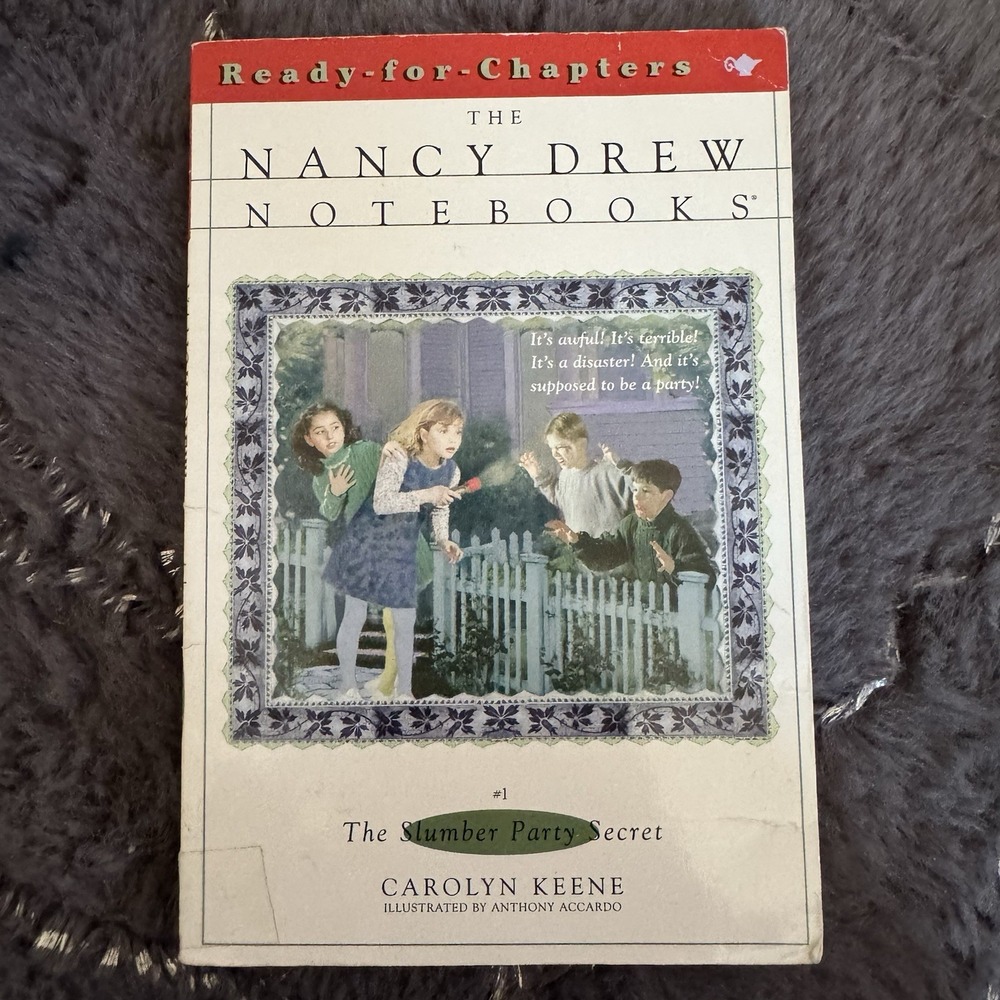 1994 Nancy Drew Notebooks #1 Vintage Paperback Book